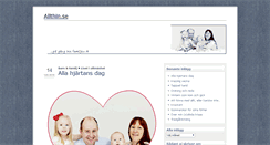 Desktop Screenshot of allthin.se